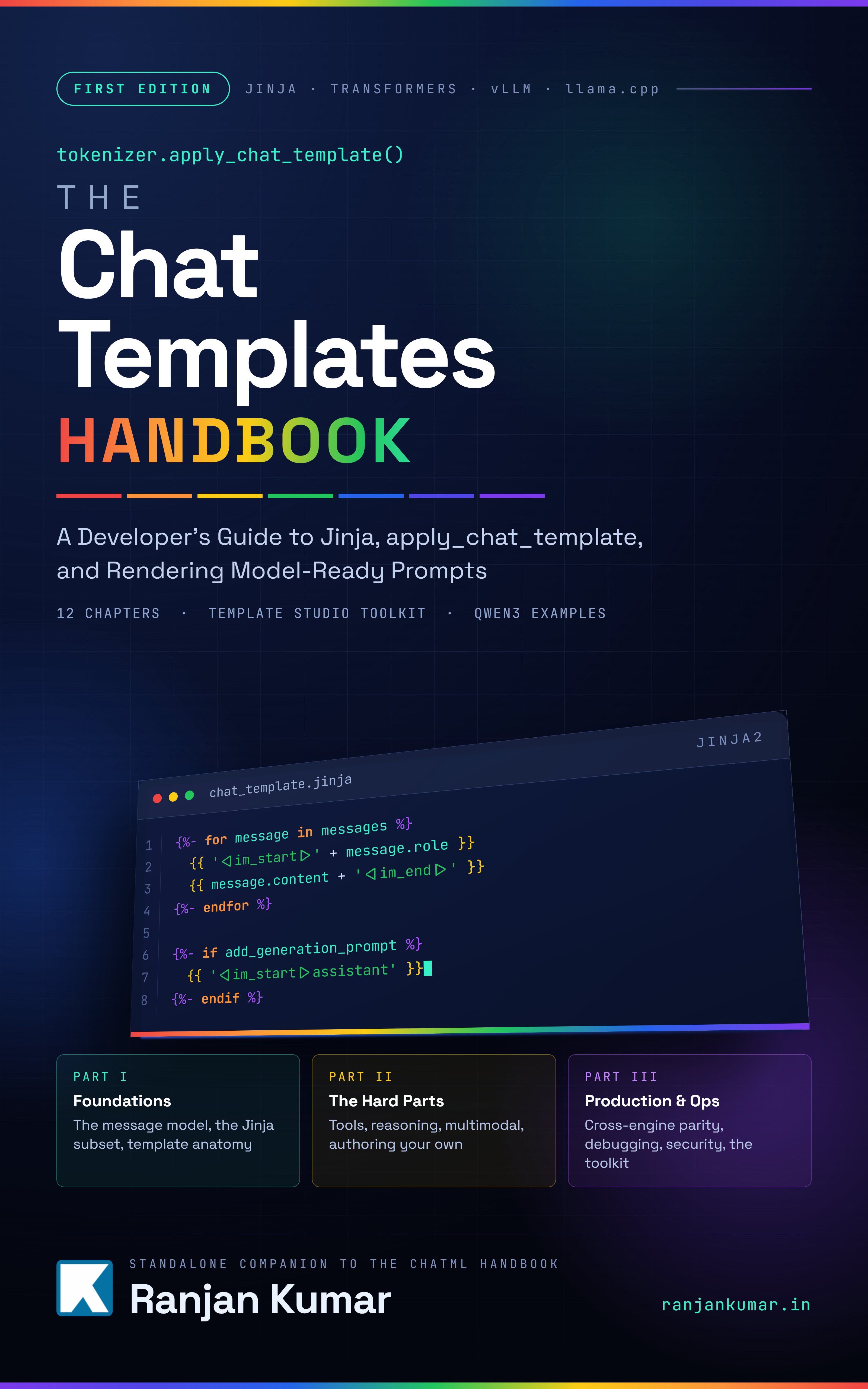 The Chat Templates Handbook, by Ranjan Kumar